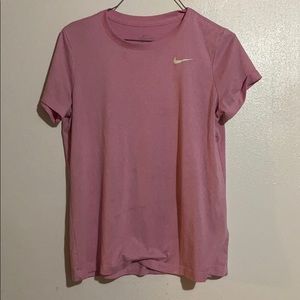 Pink nike shirt